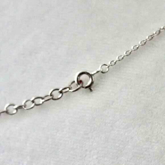 NWT Sterling Silver 925 Viking Weapon LOVE Necklace 21" Inches - Picture 4 of 11